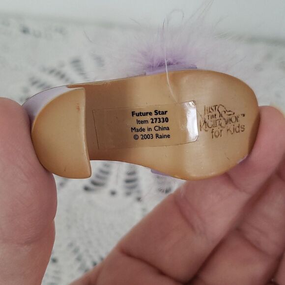 Vintage 2003 'Just the Right Shoe' Collectible Miniature "Future Star" by Raine - Picture 5 of 6